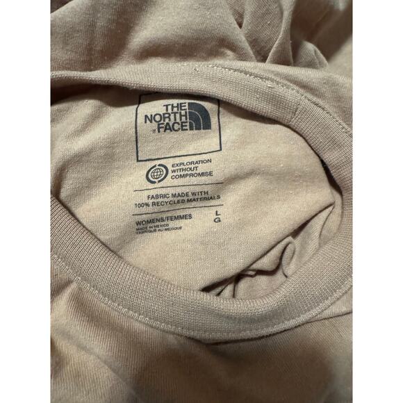 The North Face Women’s Cropped Long Sleeve Tee – Camel Brown – Size L - Picture 5 of 8